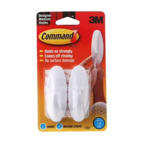 3M 17081-2 Command Karma Orta Boy Askı 2Li - 1