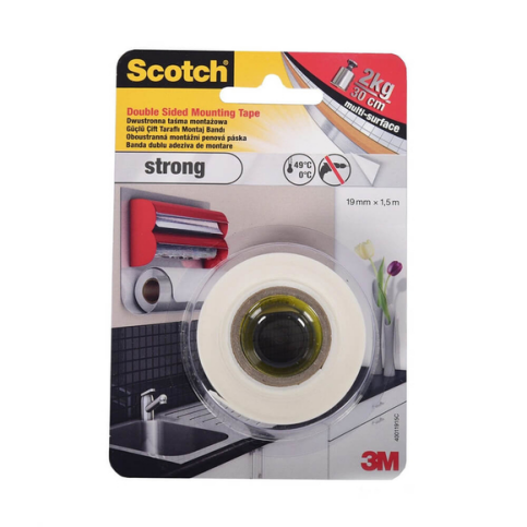 Scotch 4001 Güçlü Montaj Bandı 19Mmx1.5M - 1