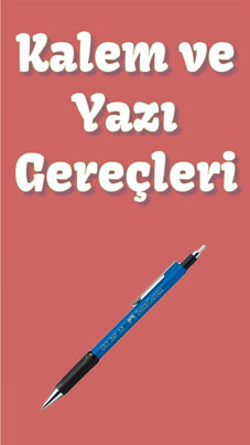 Kalem ve yazı gereçleri