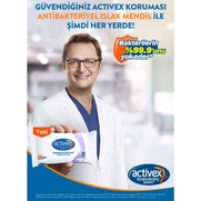 Activex Hassas Koruma Islak Mendil Kapaklı 50Li - 2