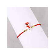 Adamodart Cam Bileklik Yılbaşı Kardan Adam - ADAMODART