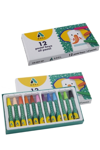 Adel Pastel Boya 12 Renk (4280837002) - 1