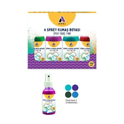 Adel Sprey Kumaş Boya Klasik 4 Renk (2188000042) - ADEL