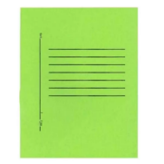 Alemdar Tam Kapak Karton Dosya Lüks Yeşil 25Li - ALEMDAR