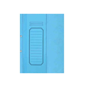 Alemdar Yarım Kapak Karton Dosya Lüks Mavi 25Li - ALEMDAR