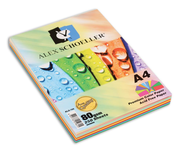 Alex Renkli Fotokopi Kağıdı A4 80Gr 10 Renk 100Lü (779) - ALEX