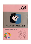 Alex Renkli Fotokopi Kağıdı A4 80Gr 570 Pembe 100Lü (456.70) - ALEX