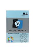Alex Renkli Fotokopi Kağıdı A4 80Gr 5A4 80 Mavi 100Lü (456.A4 80) - ALEX