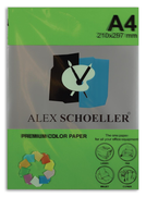 Alex Renkli Fotokopi Kağıdı A4 80Gr Koyu Yeşil 500Lü (630) - ALEX