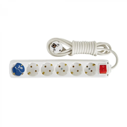 Almera 9260203 6Lı Anahtarlı Topraklı Priz 3M - ALMERA