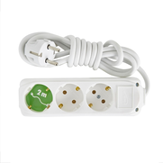 Almera 9230102 3Lü Topraklı Priz 2M - ALMERA