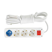 Almera 9240203 4Lü Anahtarlı Topraklı Priz 3M (163639) - ALMERA