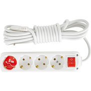 Almera 9240205 4Lü Anahtarlı Topraklı Priz 5M (162184) - ALMERA