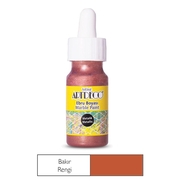 Artdeco 017B Ebru Boyası 28 Metalik Bakır 30Ml - ARTDECO