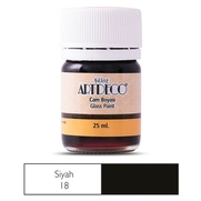 Artdeco 030A Cam Boyası 18 Siyah 25Ml - ARTDECO