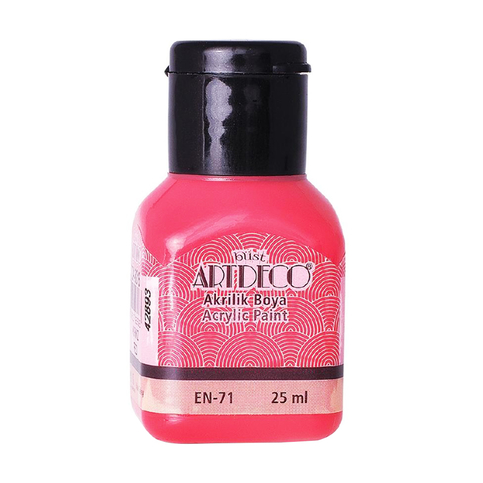 Artdeco 70A Akrilik Boya 3016 Kırmızı 25Ml - 1