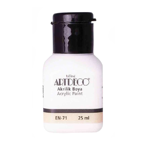 Artdeco 70A Akrilik Boya 3619 Beyaz 25Ml - 1