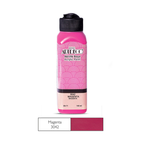 Artdeco 70R Akrilik Boya 3042 Magenta 140Ml - 1