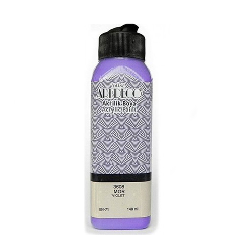 Artdeco 70R Akrilik Boya 3608 Mor 140Ml - 1