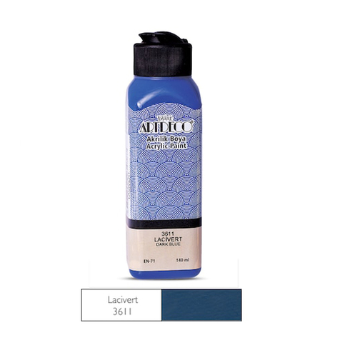 Artdeco 70R Akrilik Boya 3611 Lacivert 140Ml - 1