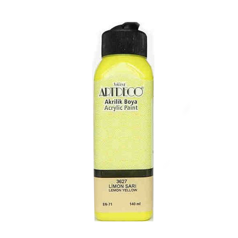 Artdeco 70R Akrilik Boya 3627 Limon Sarısı 140Ml - 1