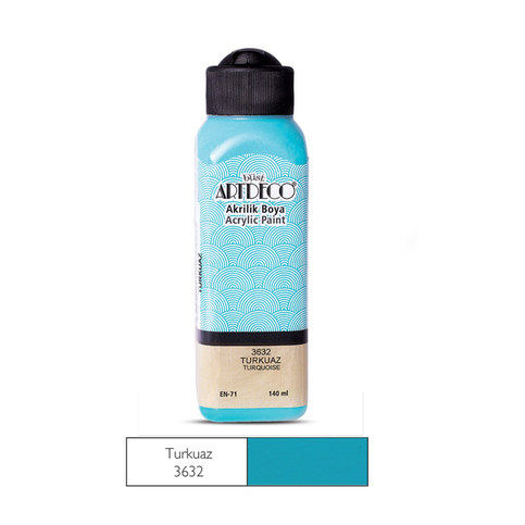 Artdeco 70R Akrilik Boya 3632 Turkuaz 140Ml - 1