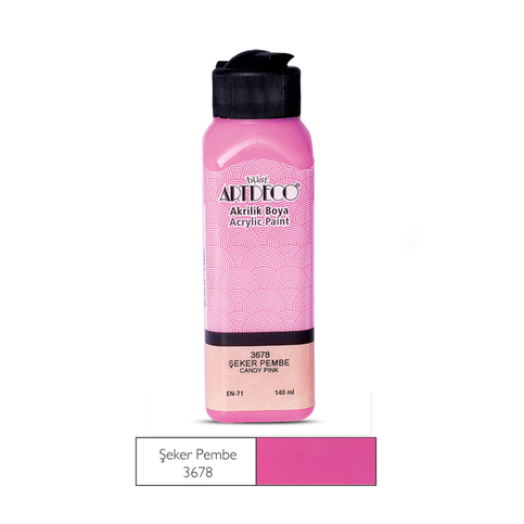 Artdeco 70R Akrilik Boya 3678 Şeker Pembesi 140Ml - 1