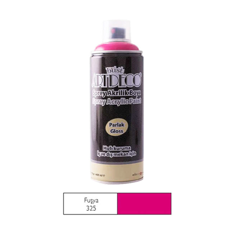 Artdeco Sprey Akrilik Boya 325 Fuşya 400Ml (Y-400) - 1