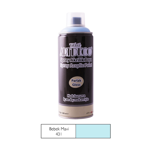 Artdeco Sprey Akrilik Boya 431 Bebek Mavisi 400Ml (Y-400) - 1