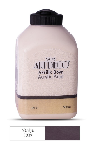 Artdeco 70L Akrilik Boya 3039 Vanilya 500Ml - 1