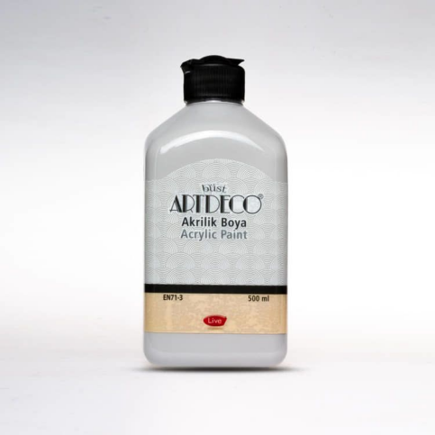 Artdeco 70L Akrilik Boya 3647 Gri 500Ml - 1