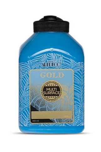 Artdeco 70L Gold Akrilik Boya 270 Mavi 500Ml - 1