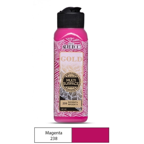 Artdeco 70R Gold Akrilik Boya 238 Magenta 140Ml - 1