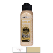 Artdeco 71R Gold Metalik Akrilik Boya 505 Şampanya 140Ml - Artdeco