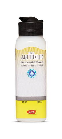 Artdeco 73R Su Bazlı Ekstra Parlak Vernik 140Ml (04) - 1