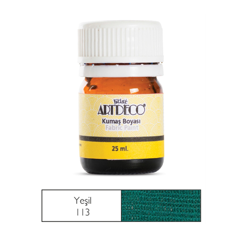 Artdeco 010A Kumaş Boyası 113 Yeşil 25Ml - 1