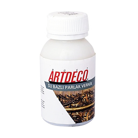 Artdeco 53A Su Bazlı Parlak Vernik 25Ml (974) - 1