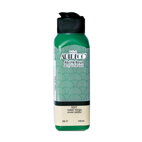 Artdeco 70R Akrilik Boya 3027 Haki Yeşil 140Ml - 1