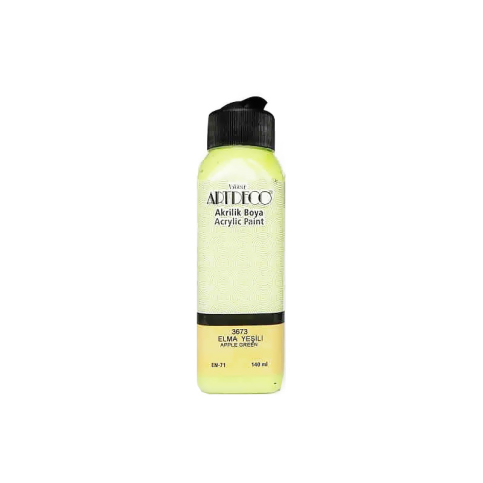 Artdeco 70R Akrilik Boya 3673 Elma Yeşili 140Ml - 1