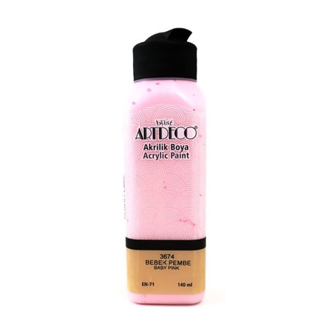 Artdeco 70R Akrilik Boya 3674 Bebek Pembesi 140Ml - 1