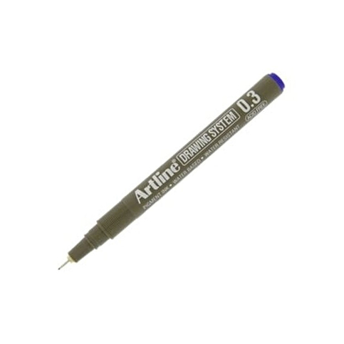 Artline 233 Çizim Kalemi 0.3Mm Mavi - 1