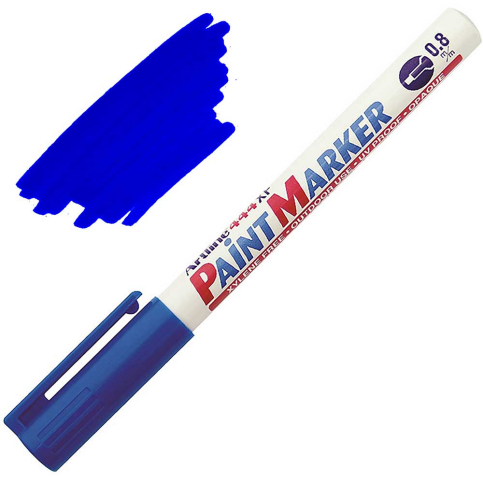 Artline 444Xf Çok Amaçlı Paint Markör 0.8Mm Mavi - 1