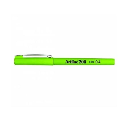 Artline Ek-200N Fineliner Keçe Uçlu Kalem 0.4Mm Fıstık Yeşili - 1