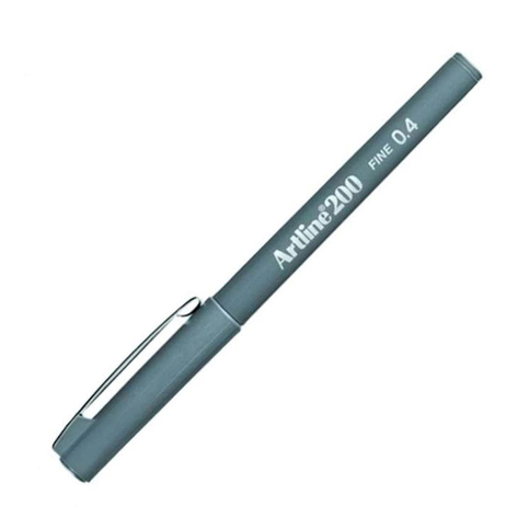 Artline Ek-200N Fineliner Keçe Uçlu Kalem 0.4Mm Gri - 1