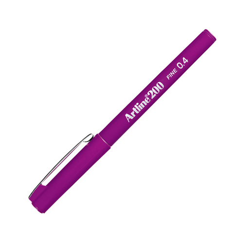 Artline Ek-200N Fineliner Keçe Uçlu Kalem 0.4Mm Magenta - 1