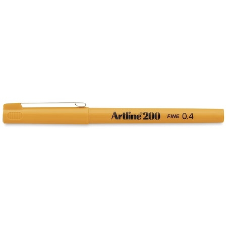 Artline Ek-200N Fineliner Keçe Uçlu Kalem 0.4Mm Sarı - 1