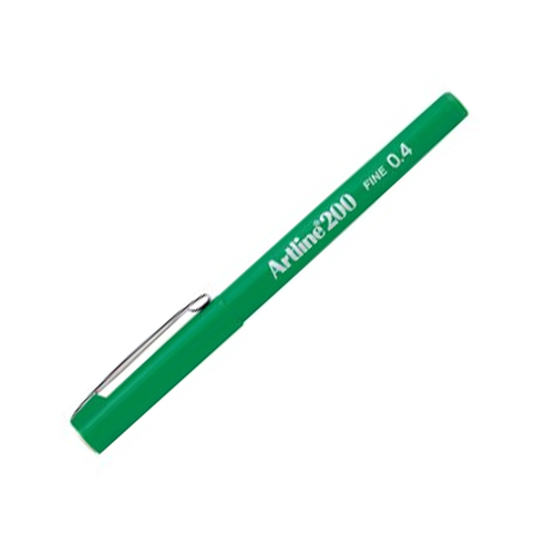 Artline Ek-200N Fineliner Keçe Uçlu Kalem 0.4Mm Yeşil - 1