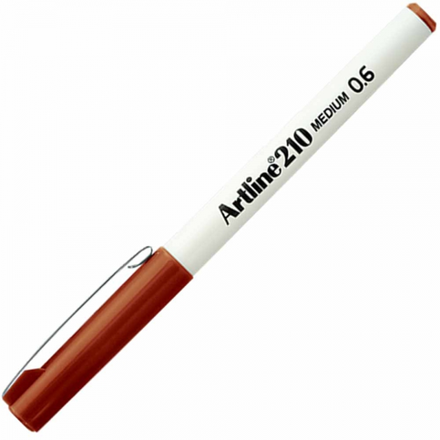 Artline Ek-210N Keçe Uçlu Kalem 0.6Mm Kahverengi - 1