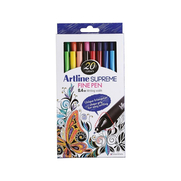 Artline Epfs-200 Supreme Fineliner Keçe Uçlu Kalem 0.4Mm 20 Renk - ARTLİNE