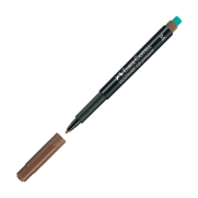 Faber-Castell Asetat-Cd Kalemi M Kahve (152578) - FABER CASTELL